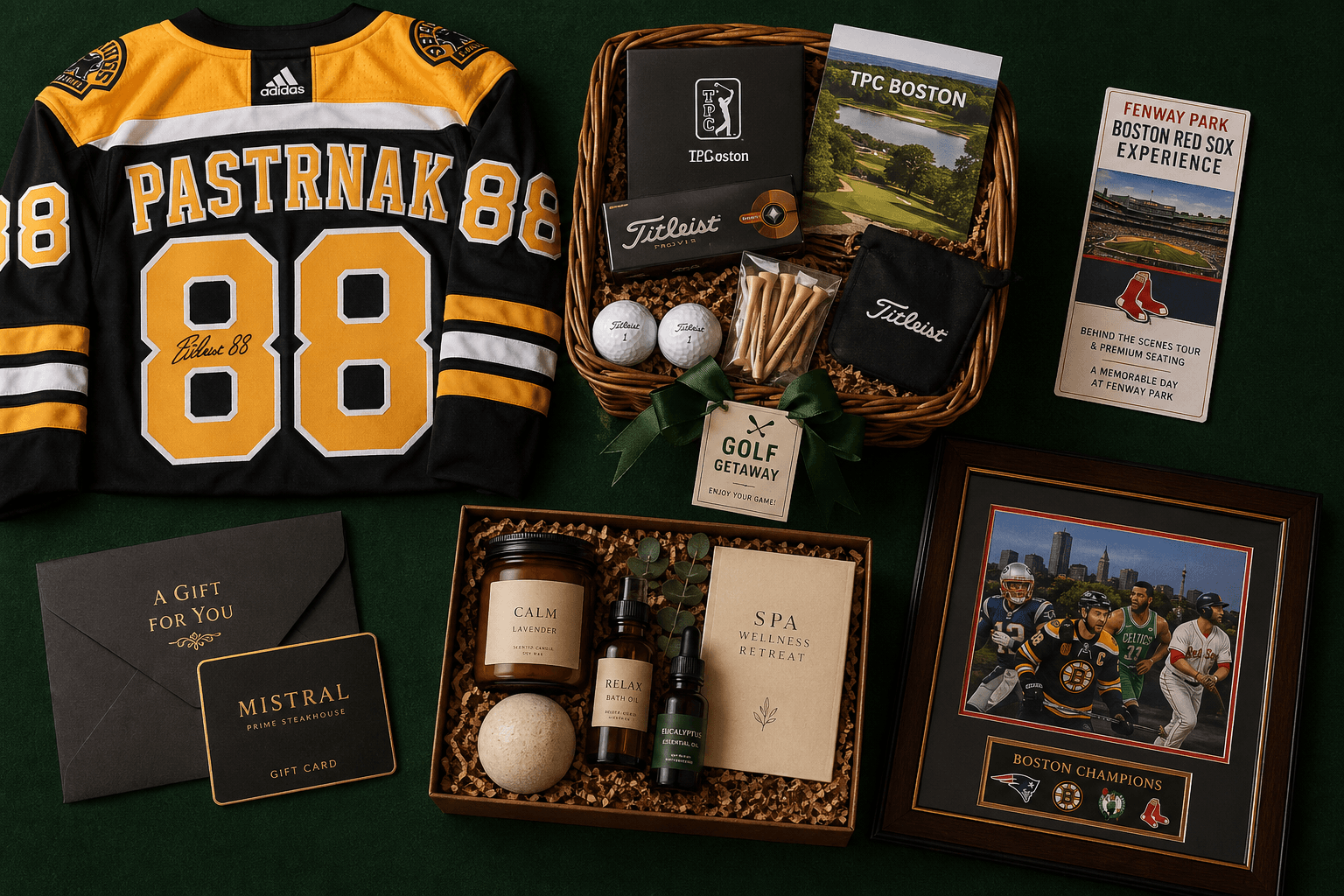 Auction items supporting the Nicholas Richard Collins Superhero Foundation